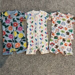 Colorful Baby Rompers Set